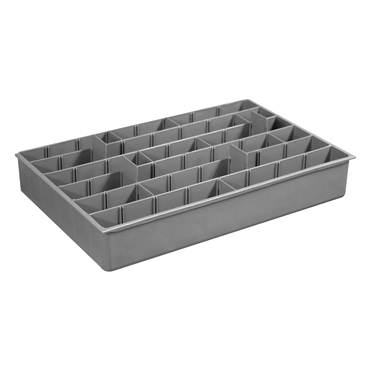 Large, Variable Compartment Insert, 12 Dividers